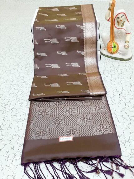 ROYAL ZIG-ZAG SOFT SILK SAREE