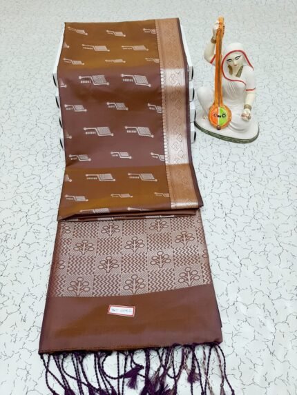 ROYAL ZIG-ZAG SOFT SILK SAREE